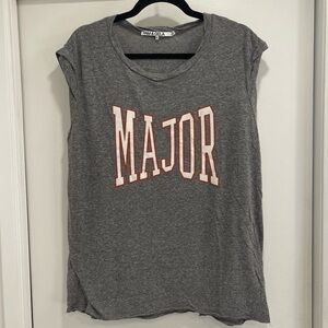 Pam & Gela Major gray t-shirt. Large